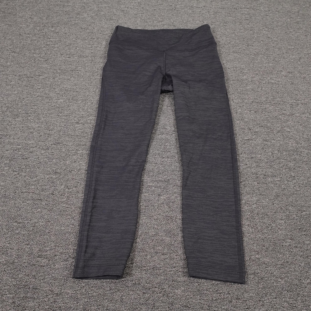 Outdoor Voices Leggings Womens Small Gray Mid Rise Ankle‎ Knit Yoga Athletic